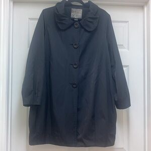 Mac & Jac Black Coat    Size 14